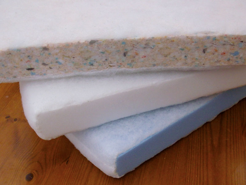 Different high-density foam grades to choose from